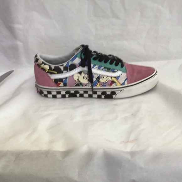 Vans Disney Off the Wall Old Skool 80's Mickey 9 M 10.5 W w/BOX - Picture 4 of 16